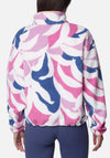 Columbia Womens Helvetia™ Half Snap Fleece, Cosmos Floristic
