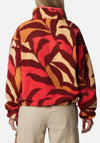 Columbia Womens Helvetia™ Half Snap Fleece, Spice Floristic
