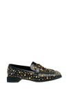 Kate Appleby Peniston Studded Buckled Loafers, Black