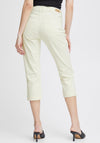 Fransa Fotwill Capri Trousers, Arctic Wolf