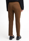 Fransa Tessa Straight Leg Trouser, Brown