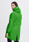 Fransa Pafasa Detachable Hood Mid Length Jacket, Online Lime
