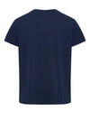 Fransa Floral Graphic Print T-Shirts, Navy Blazer