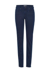 Fransa Tessa High Rise Slim Leg Jeans, Dark Wash Denim