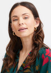 Fransa Illi Woven Floral Blouse, Ponderosa Pine