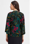 Fransa Illi Woven Floral Blouse, Ponderosa Pine