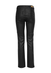 Fransa Tessa Coated Slim Leg Trouser, Black
