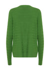Fransa Ballis Ribbed Sweater, Online Lime