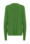 Fransa Ballis Ribbed Sweater, Online Lime