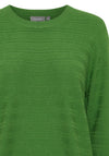 Fransa Ballis Ribbed Sweater, Online Lime