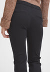 Fransa Lano Kick Flare Trouser, Black