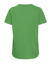 Fransa Ottilie Round Neck Graphic T-Shirt, Online Lime Mix