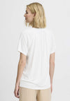 Fransa Joselyn V Neck T-Shirt, White