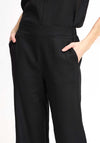Fransa Juna Wide Leg Culottes, Black