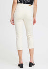 Fransa Luxe Elli Capric Slim Leg Denims, Off White