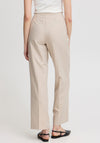 Fransa Abigail Wide Leg Trousers, Beige