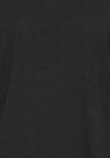 Fransa Karianne Dobby Knit Sweater, Black
