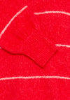 Fransa Kendra Striped Jumper, Red