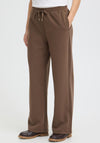 Fransa Priya Wide Leg Trousers, Brown