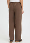 Fransa Priya Wide Leg Trousers, Brown