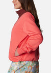 Columbia Womens Lodge™ Half Zip Fleece, Juicy Spice