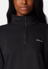 Columbia Womens Trek™ French Terry Half Zip Top, Black