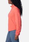 Columbia Womens Trek™ French Terry Half Zip Top, Juicy