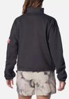 Columbia Womens Painted Peak™ Cropped Fleece, Shark