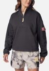 Columbia Womens Painted Peak™ Cropped Fleece, Shark