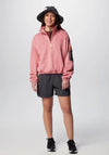 Columbia Womens Painted Peak™ Cropped Fleece, Pink Agave