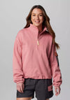 Columbia Womens Painted Peak™ Cropped Fleece, Pink Agave