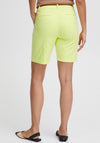 B. Young Days Belted Chino Shorts, Sunny Lime