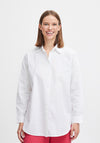 B.Young Gamze Long Sleeved Shirt, Bright White