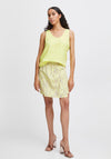 B.Young Falakka Linen Blend Top, Sunny Lime