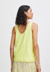 B.Young Falakka Linen Blend Top, Sunny Lime