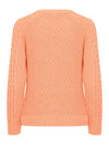 B.Young Yolgi Chunky Cable Knit Sweater, Shell Pink