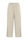B.Young Falakka Linen Blend Straight Leg Trousers, Sand