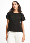 B.Young Pandinna Off Shoulder Top, Black
