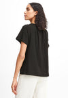 B.Young Pandinna Off Shoulder Top, Black