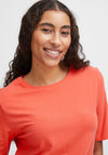 B.Young Pamila Basic T-Shirt, Cayenne