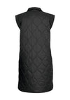 B. Young Berta Quilted Waistcoat, Black