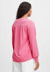 B.Young Talana V-Split Neckline Top, Super Pink