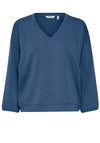 B.Young Pusti V-Neck Sweatshirt, True Navy