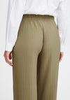 B.Young Trissa Wide Leg Plisse Trousers, Aloe