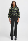 B.Young Parrin Flared Trousers, Black