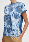 B.Young Panya Dyed Print T-Shirt, True Navy