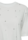 B.Young Pen Jewel Embellished T-Shirt, Off-White