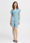 B.Young Lana Button Up Denim Shirt, Light Blue Denim