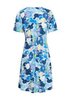B.Young  Joella Watercolour Inspired Mini Dress, Angel Blue
