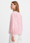 B.Young Fento Striped Shirt, Raspberry Sorbet